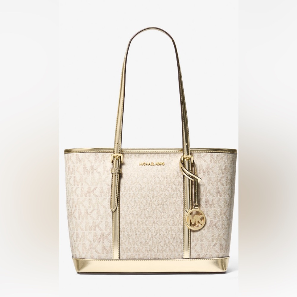 MICHAEL KORS JET SET LOGO SMALL TOTE BAG BRAND NEW